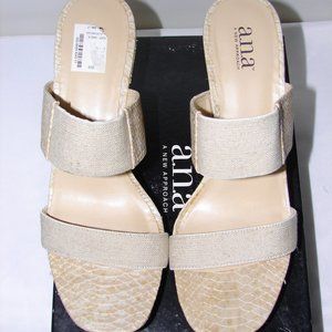 A.N.A Open toes shoes